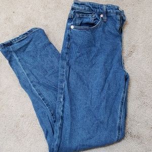Vintage style mom jeans